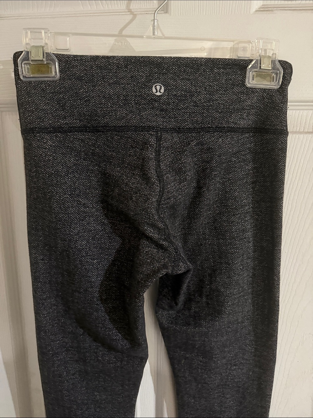 lululemon athletica Dark Charcoal Herringbone Leggings